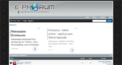 Desktop Screenshot of e-phorum.net