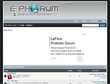 Tablet Screenshot of e-phorum.net